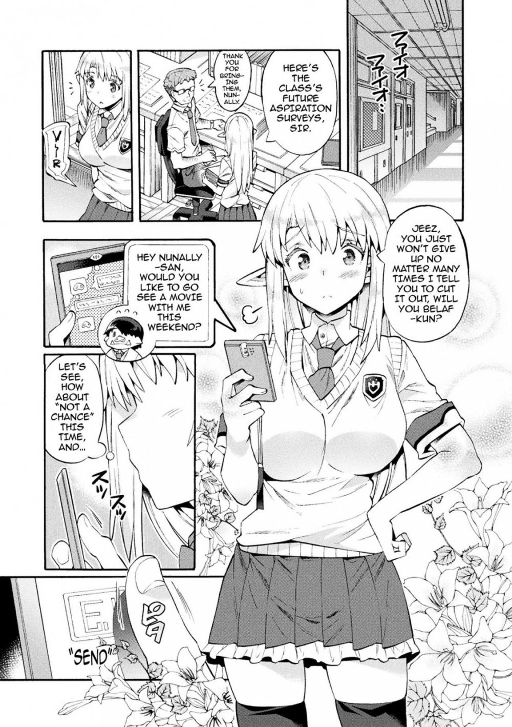 Hentai Manga Comic-Bitch School President Elf's First Time With a Virgin Orc-Chapter 3-2